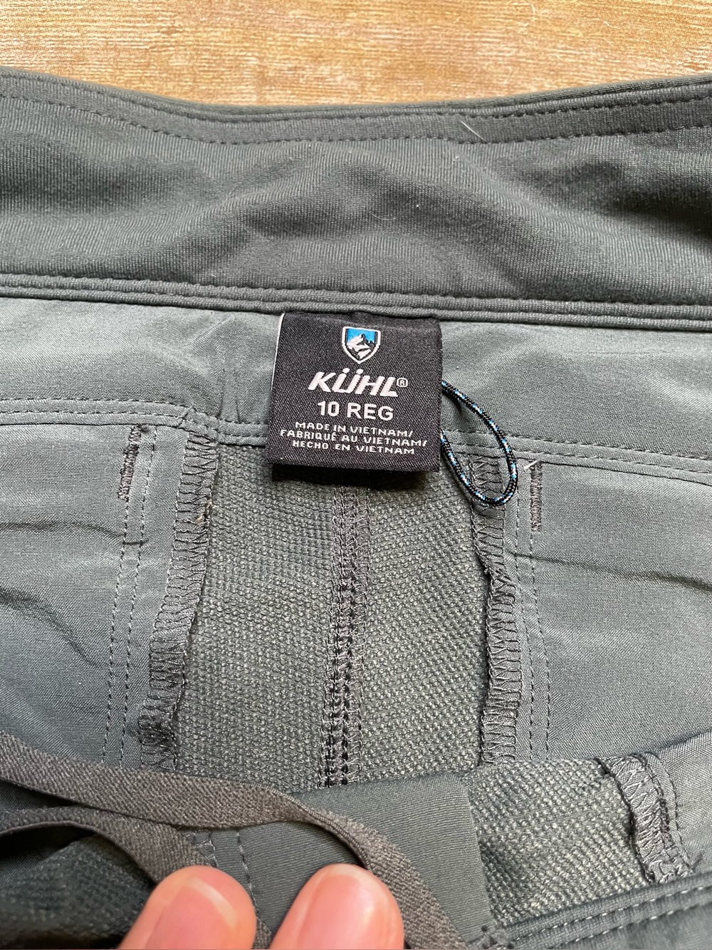 Kuhl Women’s Transcendr Teal Skinny Hiking Pants Ankle Zip Stretch - Picture 11 of 13